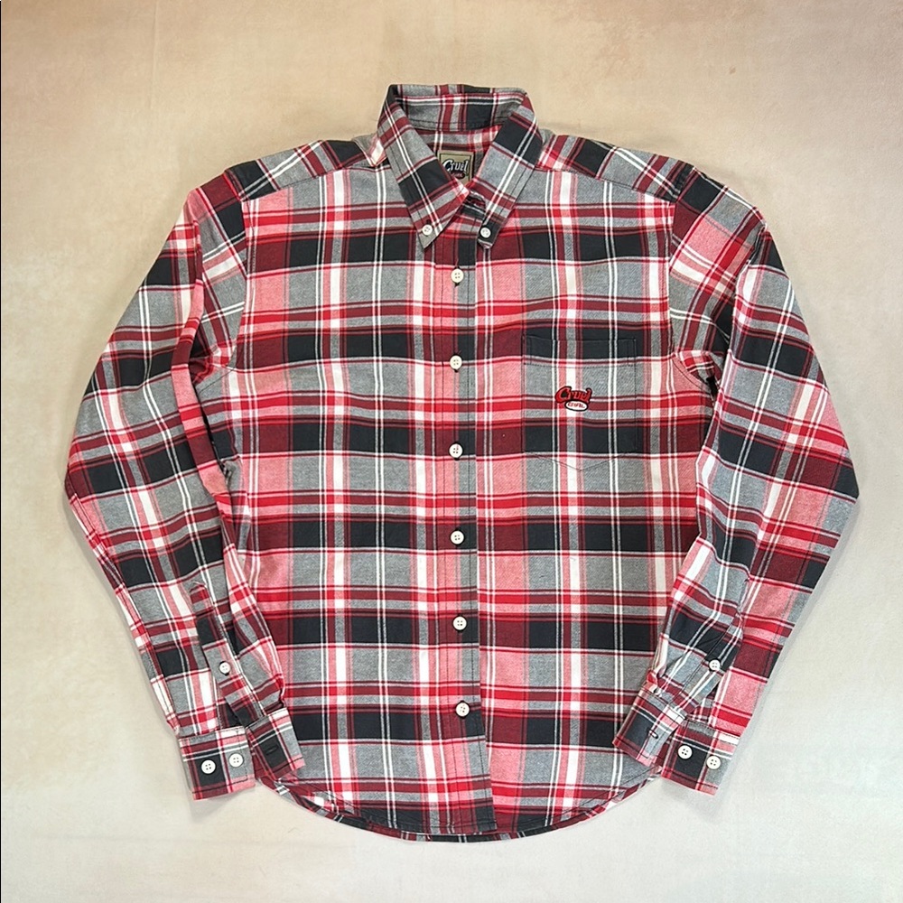 Y2K Cruel Girl plaid shirt
